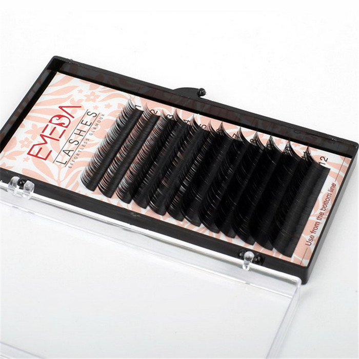 Matte Silk Own Brand Eyelashes Extension Manufacturer PY1